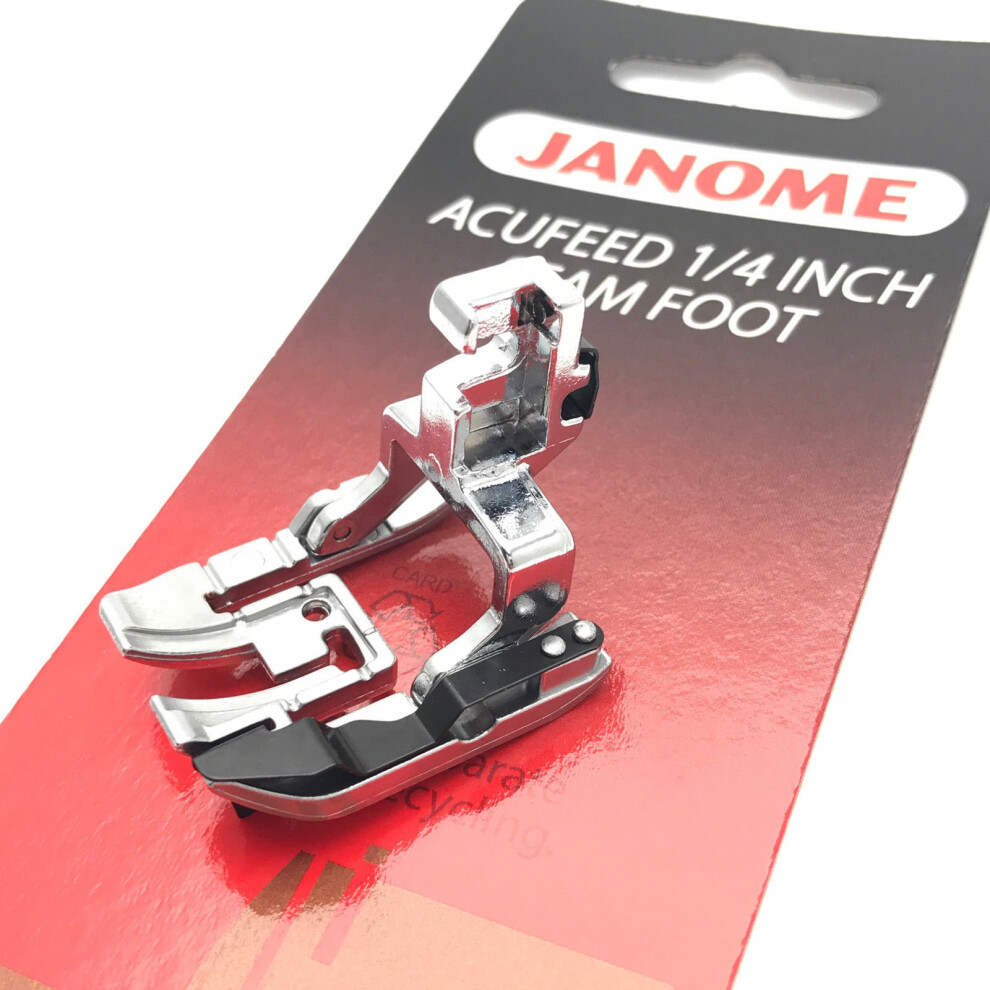 Janome Acufeed 1/4"" Seam Foot for MC7700 &6600