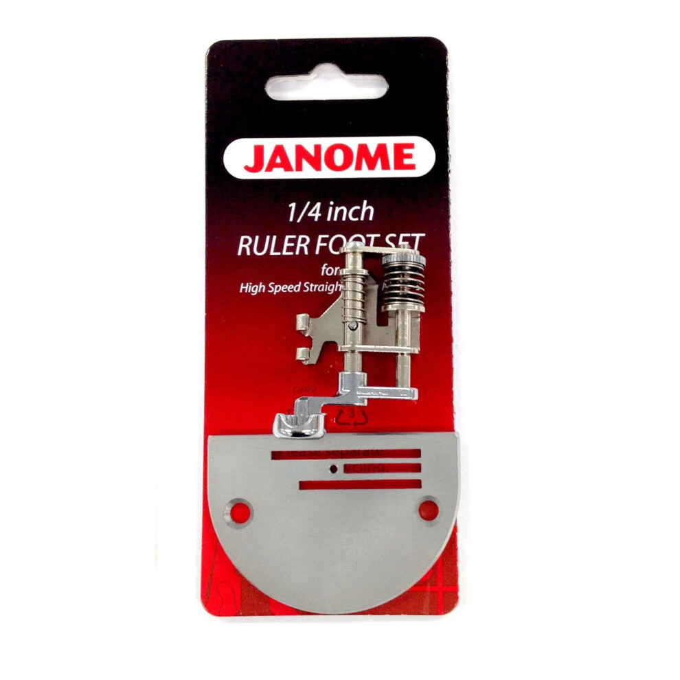 Janome 1/4"" Ruler Foot for High Speed Straight Stitch Models (1600P-Q