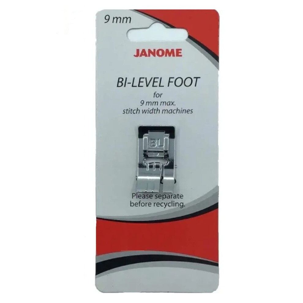 Janome Bi-Level Foot for 9mm Machines