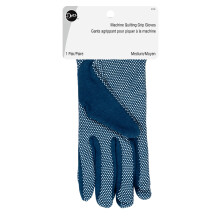 Dritz Machine Grip, Blu, Medio, 1 Paio Guanti per Quilting, 2 Contenuti