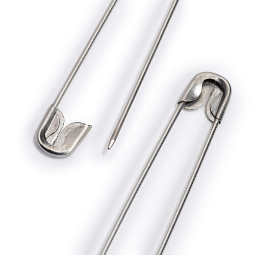 Prym Prym  Stainless Steel  2 PC Stitch Holders  135mm  Silver 2 Count 1