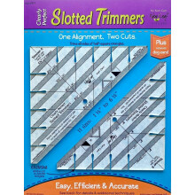 Cortadores Ranurados Claramente Perfectos de New Leaf Stitches - Herramienta de Acolchado para Cortar Tela