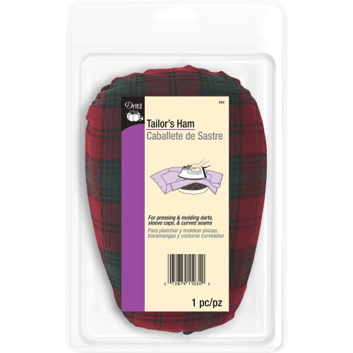 Dritz 562 Wool Tailor's Ham  1 Count (Pack of 1)  Brown