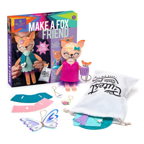 Craft-tastic Craft-tastic - Δημιουργήστε έναν Φίλο Αλεπού - Μάθετε να Ράβετε 1 Εύκολο Stuffie 2