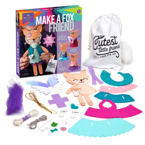 Craft-tastic Craft-tastic - Δημιουργήστε έναν Φίλο Αλεπού - Μάθετε να Ράβετε 1 Εύκολο Stuffie 1