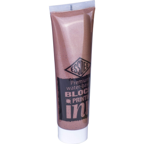 Essdee Block Printing Ink 3 Pack (Metallic Gold  Silver  Bronze)  100m 1