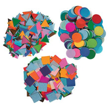 Spectra Assortiment de Papier à Peindre, 25 Couleurs Assorties, Tailles & Formes Variées, 1,1 Lbs.