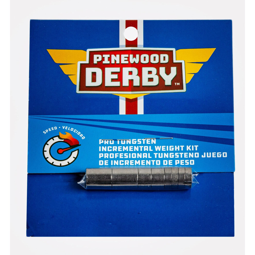 Pinewood Derby Tungsten Weight Kit