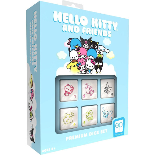 USAopoly Sanrio Hello Kitty και Φίλοι Premium Ζάρια
