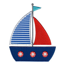 PatchMommy Barca cu pnze Nava Barca Patch Calcat/Cosut - Aplica?ii pentru copii, copii