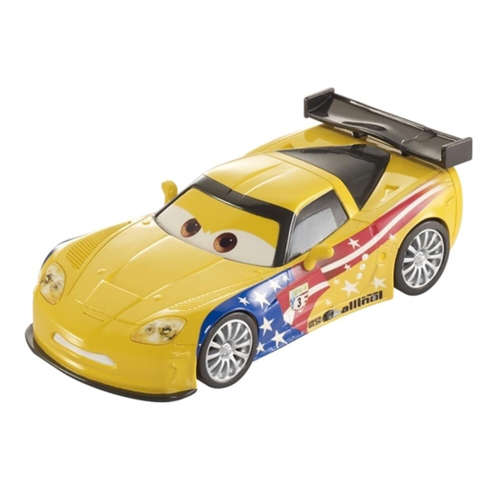 Disney / Pixar Cars 2 Movie 155 Die Cast Car #7 Jeff Gorvette