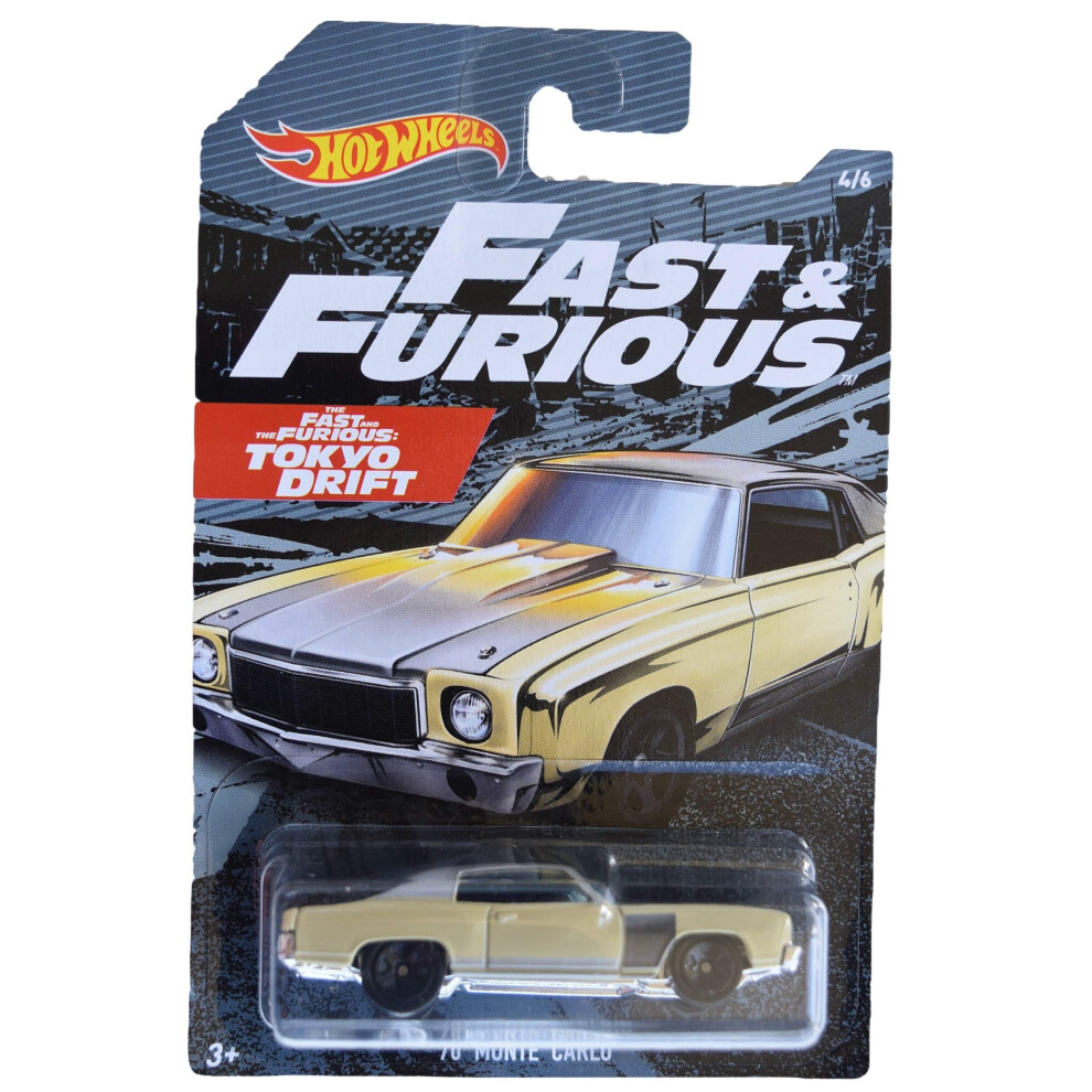 Hot Wheels Fast & Furious '70 Monte Carlo 4/6  tan