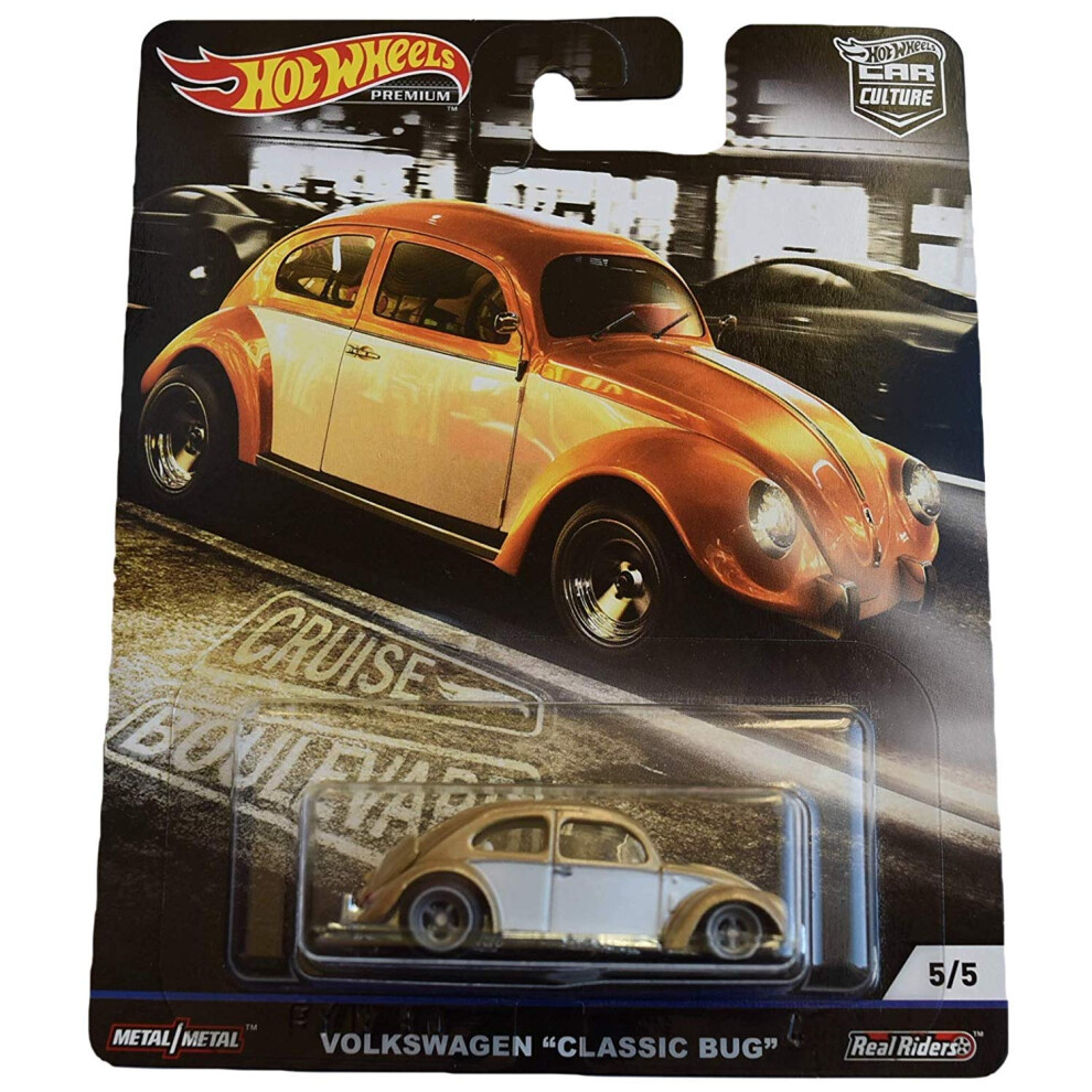 Hot Wheels Car Culture Cruise Boulevard Volkswagen Classic Bug 5/5  Go