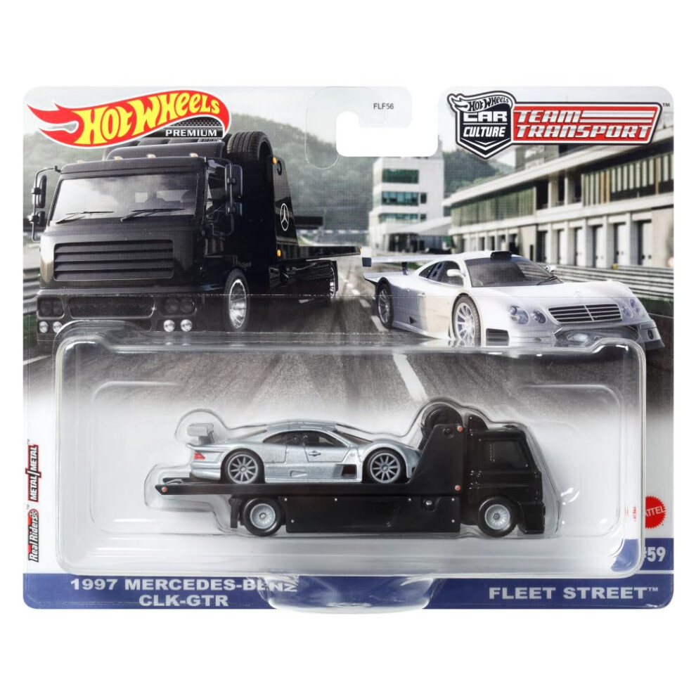 Hot Wheels Collector Fleet Street Transporter Collection Vehicle for A