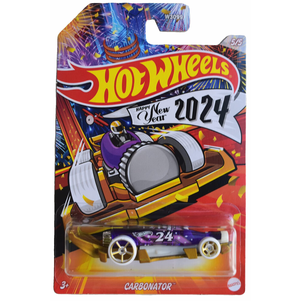 Hot Wheels Carbonator  2024 Happy New Year 5/5