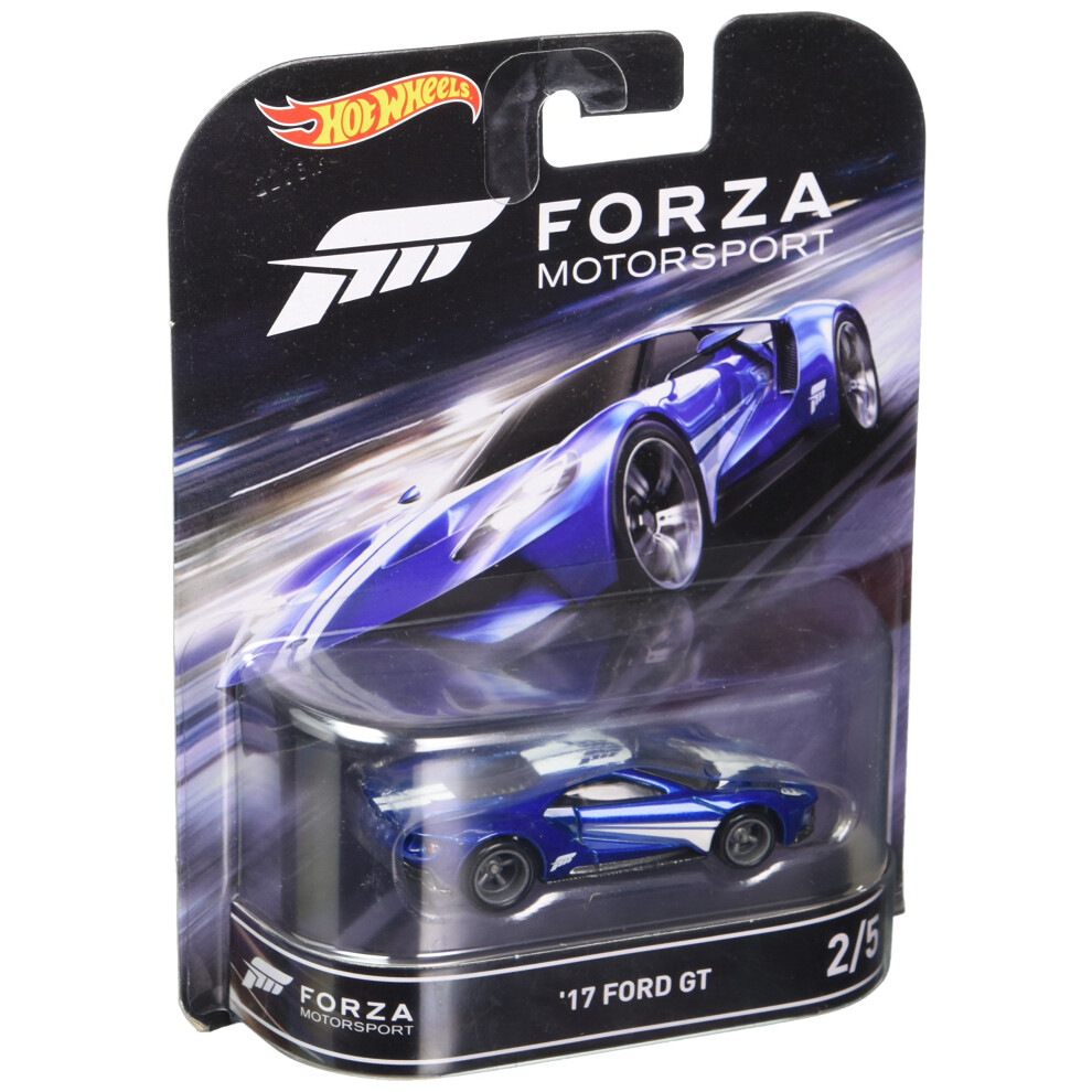 Hot Wheels Retro Entertainment Forza Motorsport '17 Ford GT (Blue)