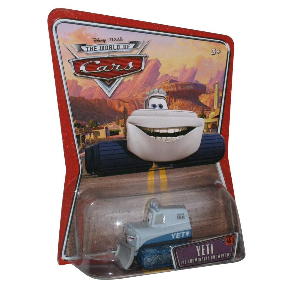 Disney Pixar Cars YETI THE ABOMINABLE SNOWPLOW World of Cars