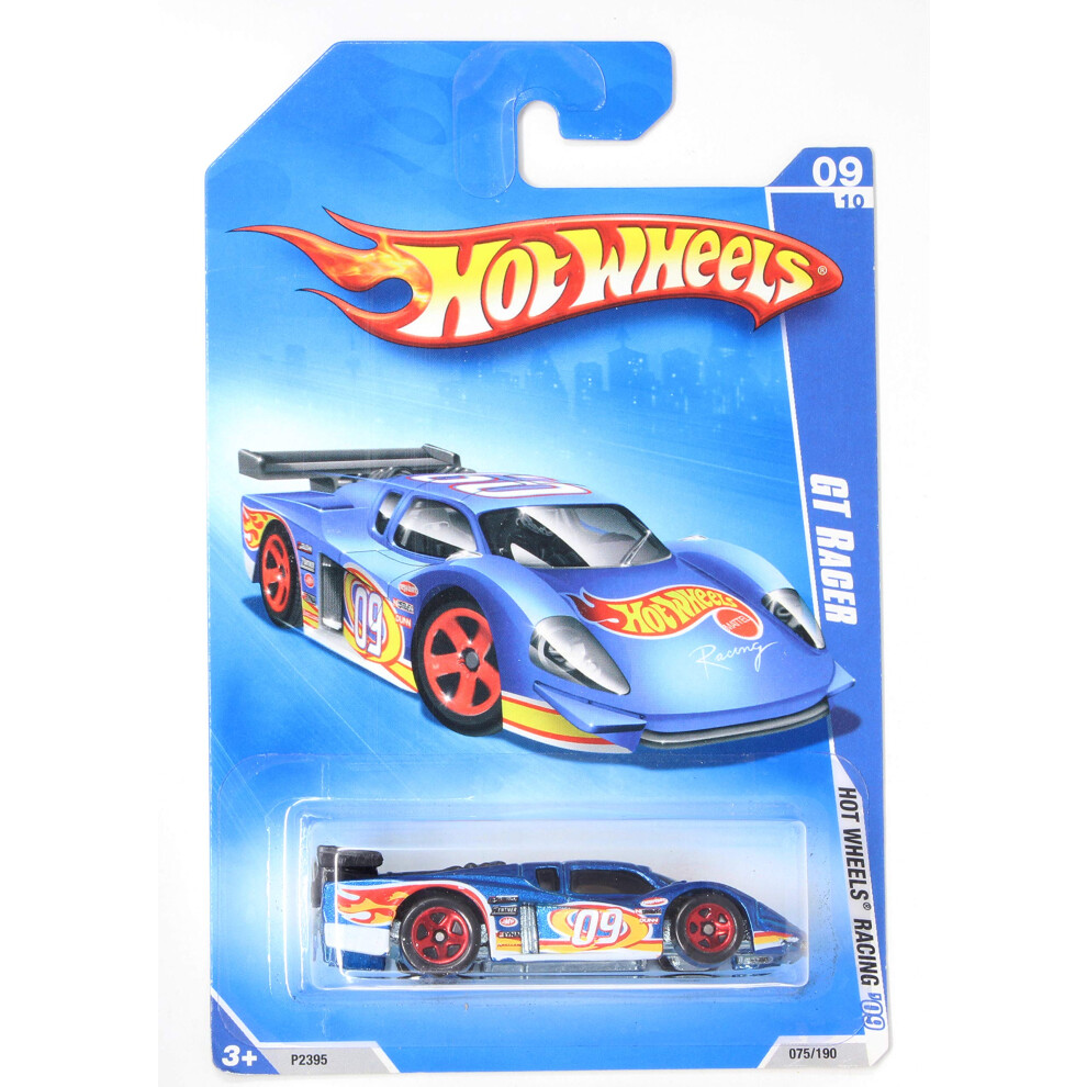 Hot Wheels Racing 2009 GT Racer 9/10 1:64 Scale