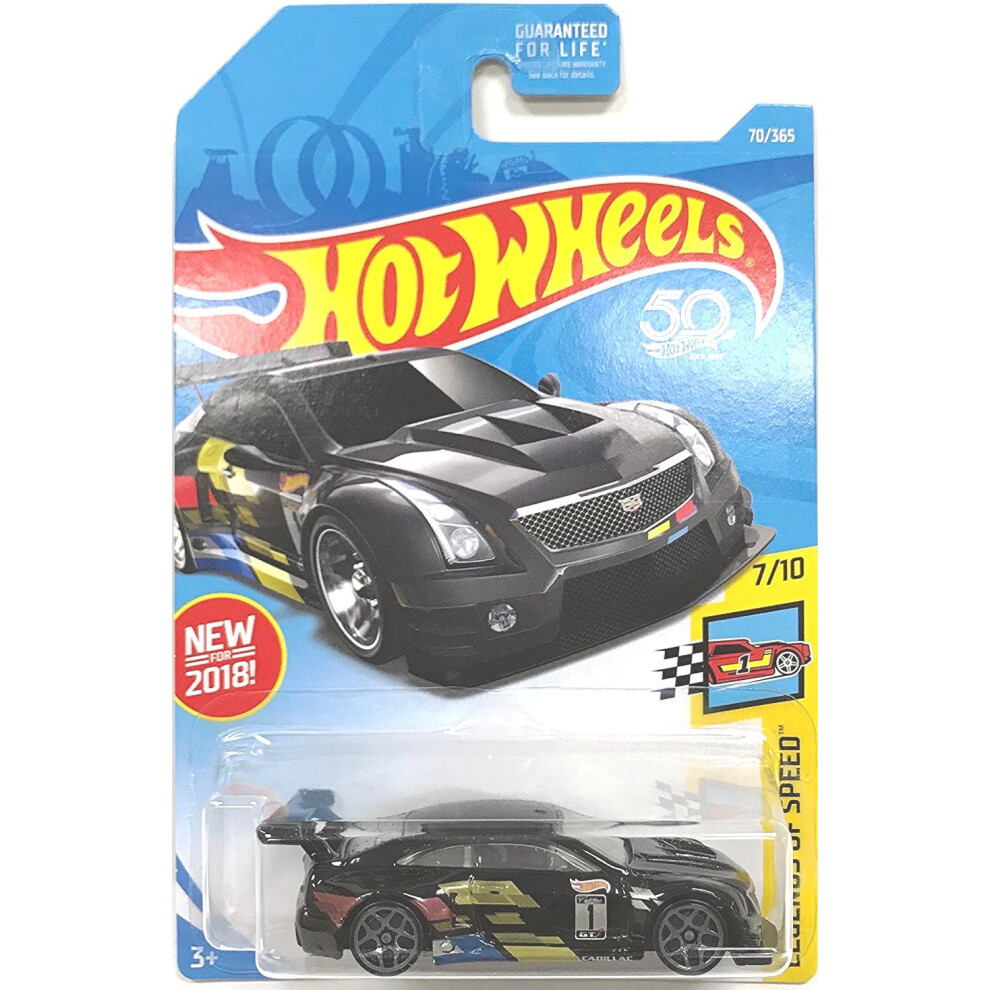 Hot Wheels 2018 50th Anniversary Legends of Speed '16 Cadillac ATS-V R