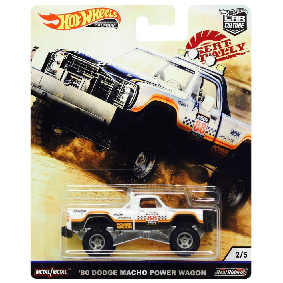 Hot Wheels Car Culture 1980 Dodge Macho Power Wagon