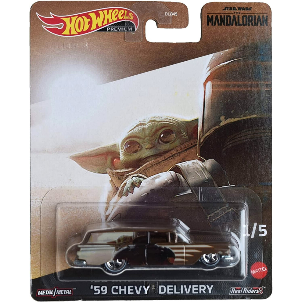 Hot Wheels '59 Chevy Delivery  Star Wars The Manalorian 1/5