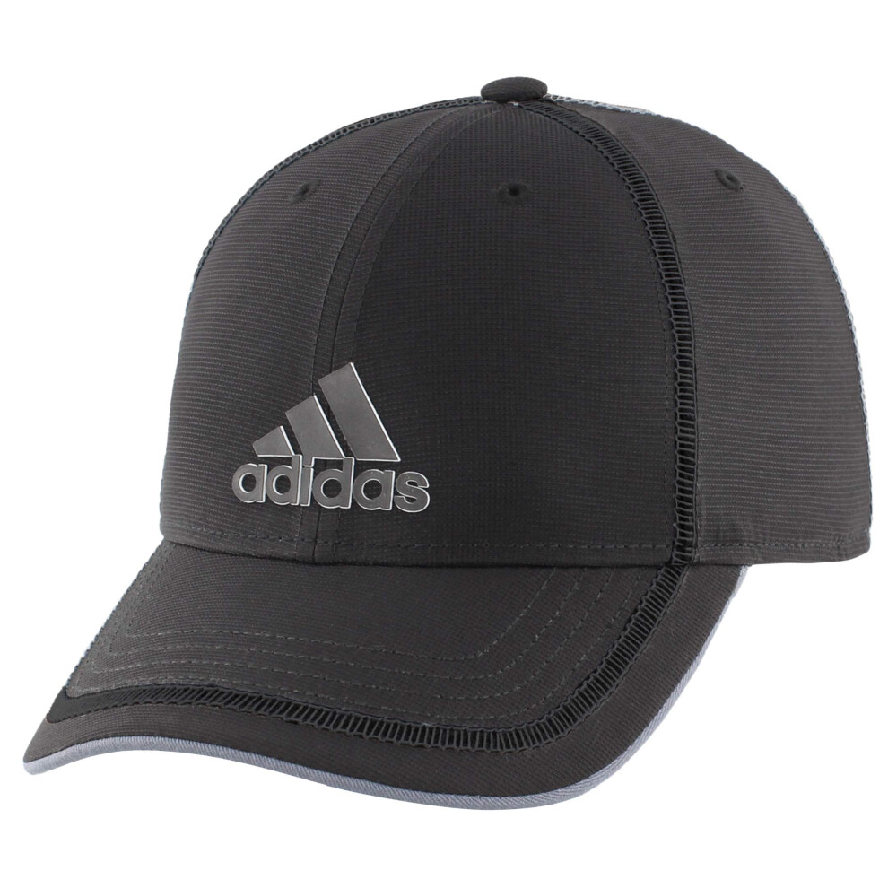 adidas Men's Contract Structured Adjustable Cap  Black/White/Onix  One