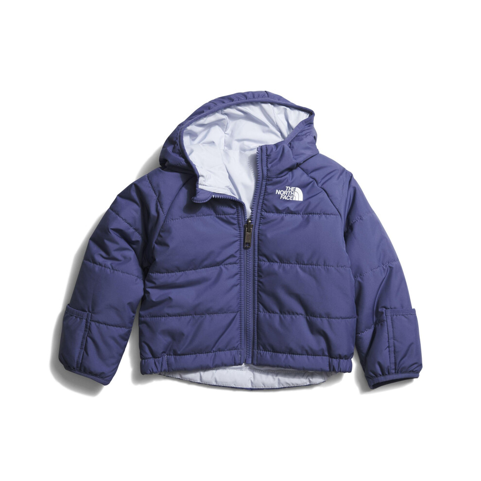 THE NORTH FACE Baby Reversible Perrito Hooded Jacket  Cave Blue  0-3 M