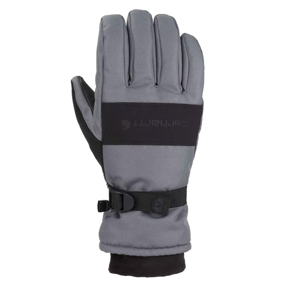 Carhartt Men's WP Waterproof Insulated Glove  Dark Grey/Black  X-Large