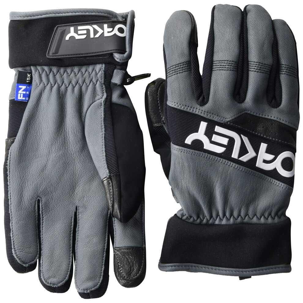 Oakley Men's Factory Winter Gloves 2.0  Uniform Grey  XS