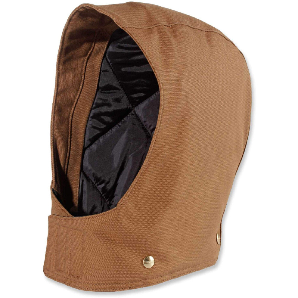 Carhartt Men's Firm Duck Insulated Hood  Brown  S/XL