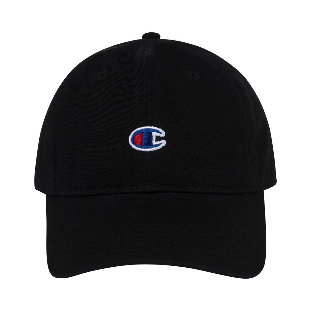 Champion unisex adult Ameritage Dad Adjustable Cap Headband  Dark Blac