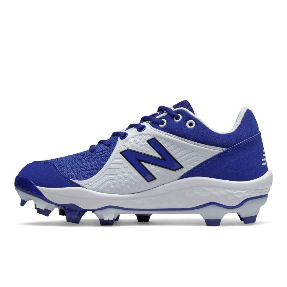 New Balance Men's Fresh Foam 3000 V5 Molded Baseball Shoe  Royal/White