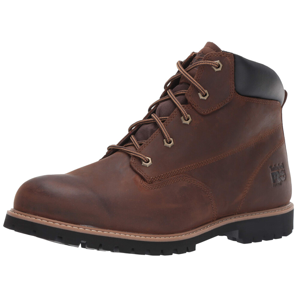 Timberland Men's Gritstone 6"" Soft Toe  Brown: Brown  9 Wide