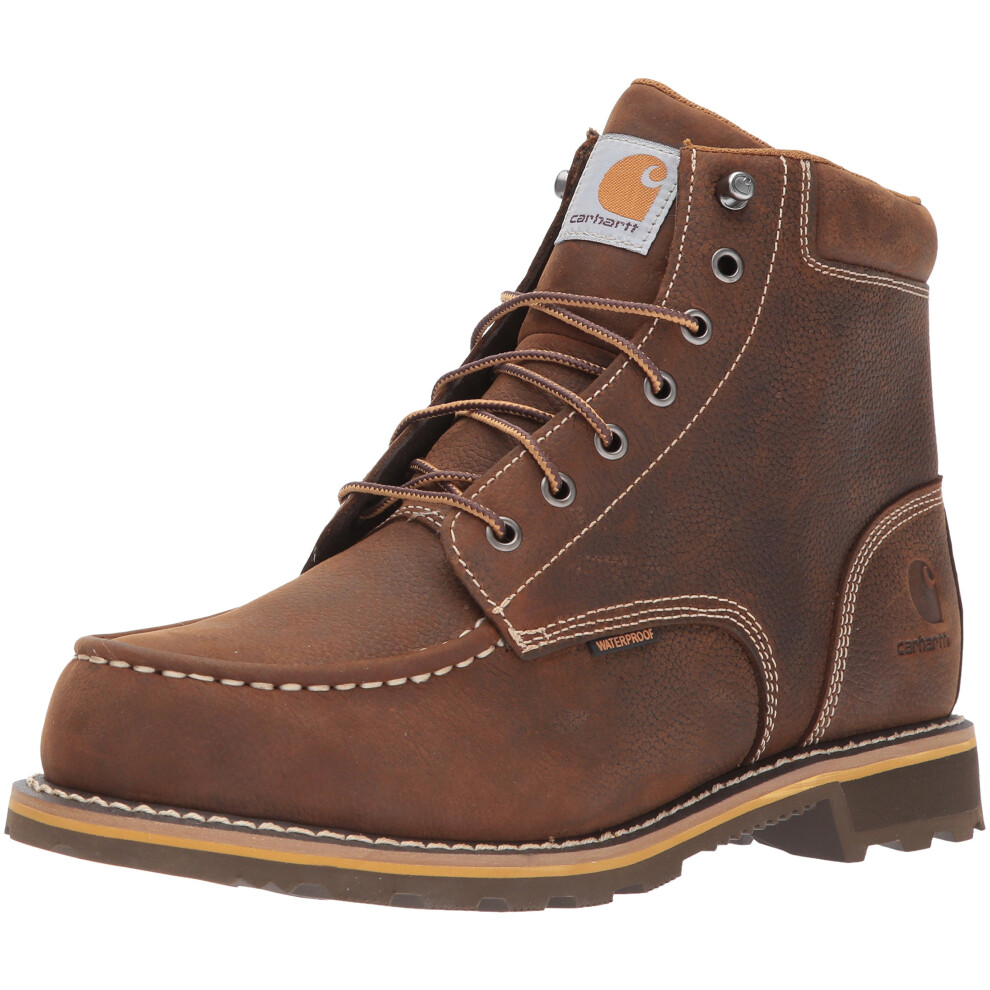 Carhartt Men's 6"" Lug Bottom Moc Soft Toe CMW6197 Industrial Boot  Da