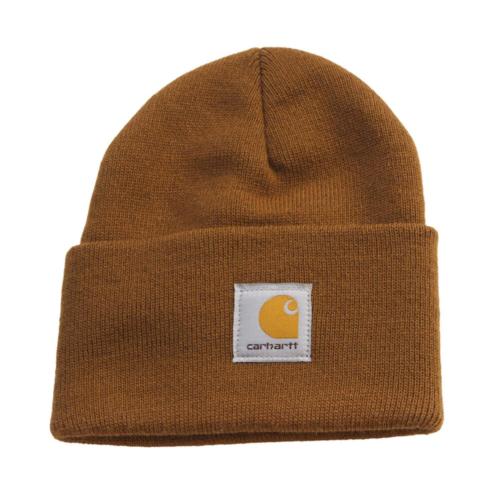Carhartt Men's Knit Cuffed Beanie  Brown  One Size