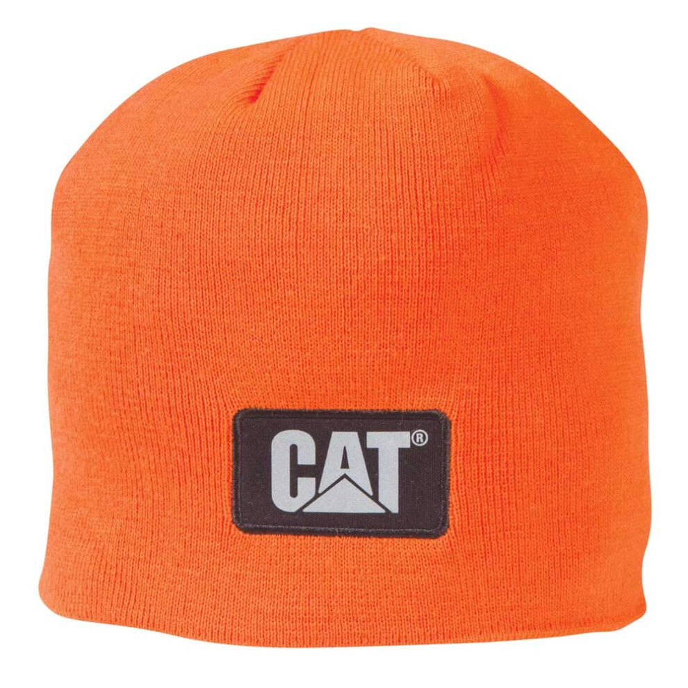 Caterpillar Men's Hi-Vis Knit Cap  Hi-Vis Orange  One Size