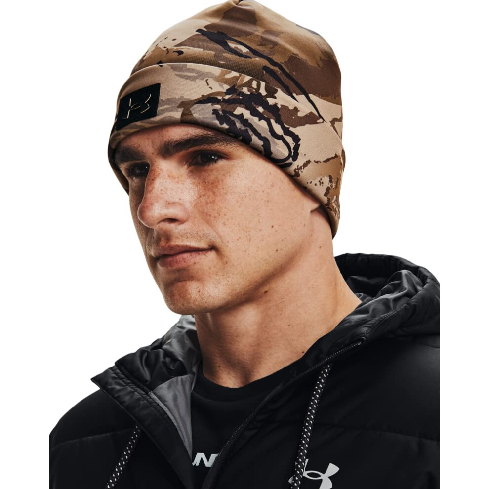 Under Armour mens Storm Camo Beanie   Ua Barren Camo (999)/Black   One