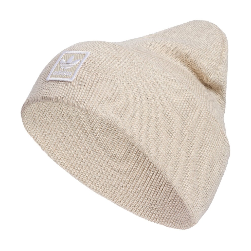 adidas Originals Tall Utility Cuff Beanie  Wonder Beige-Wonder White