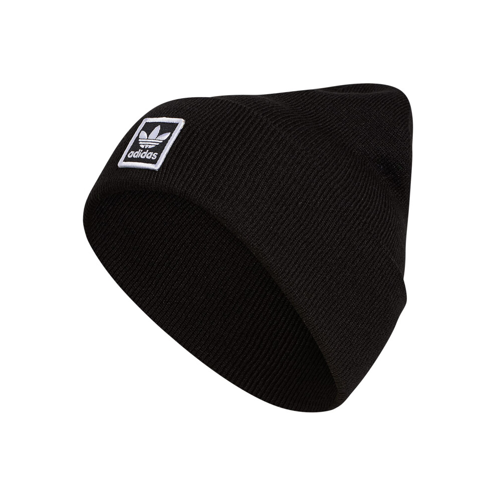 adidas Originals Tall Utility Cuff Beanie  Black 2  One Size