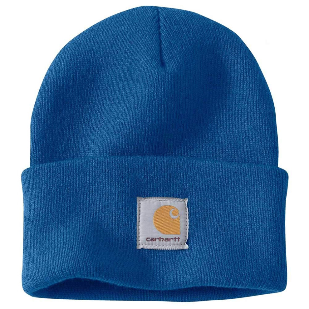 Carhartt Men's Knit Cuffed Beanie (Closeout)  Cobalt Blue  One Size