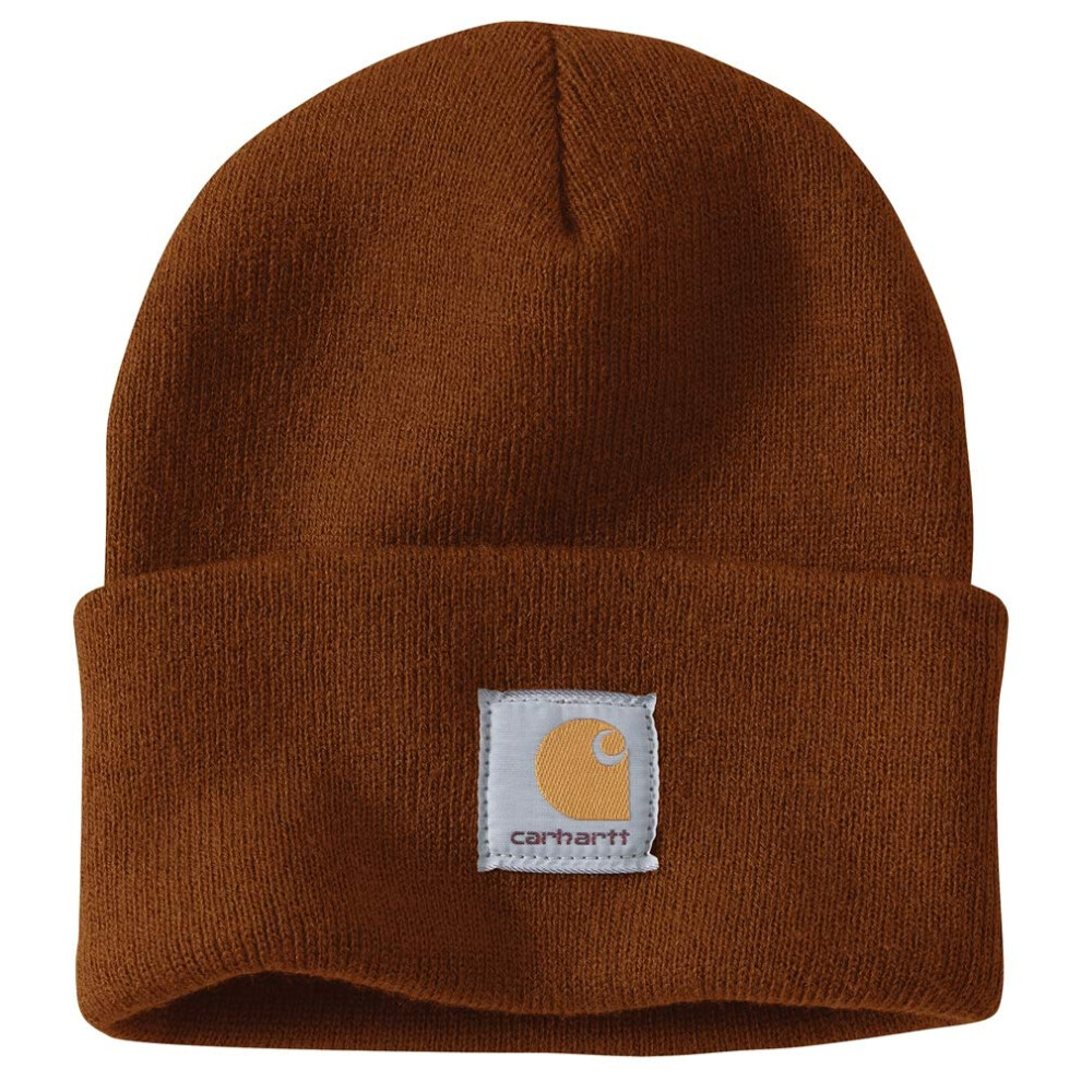 Carhartt Men's Knit Cuffed Beanie (Closeout)  Umber  One Size