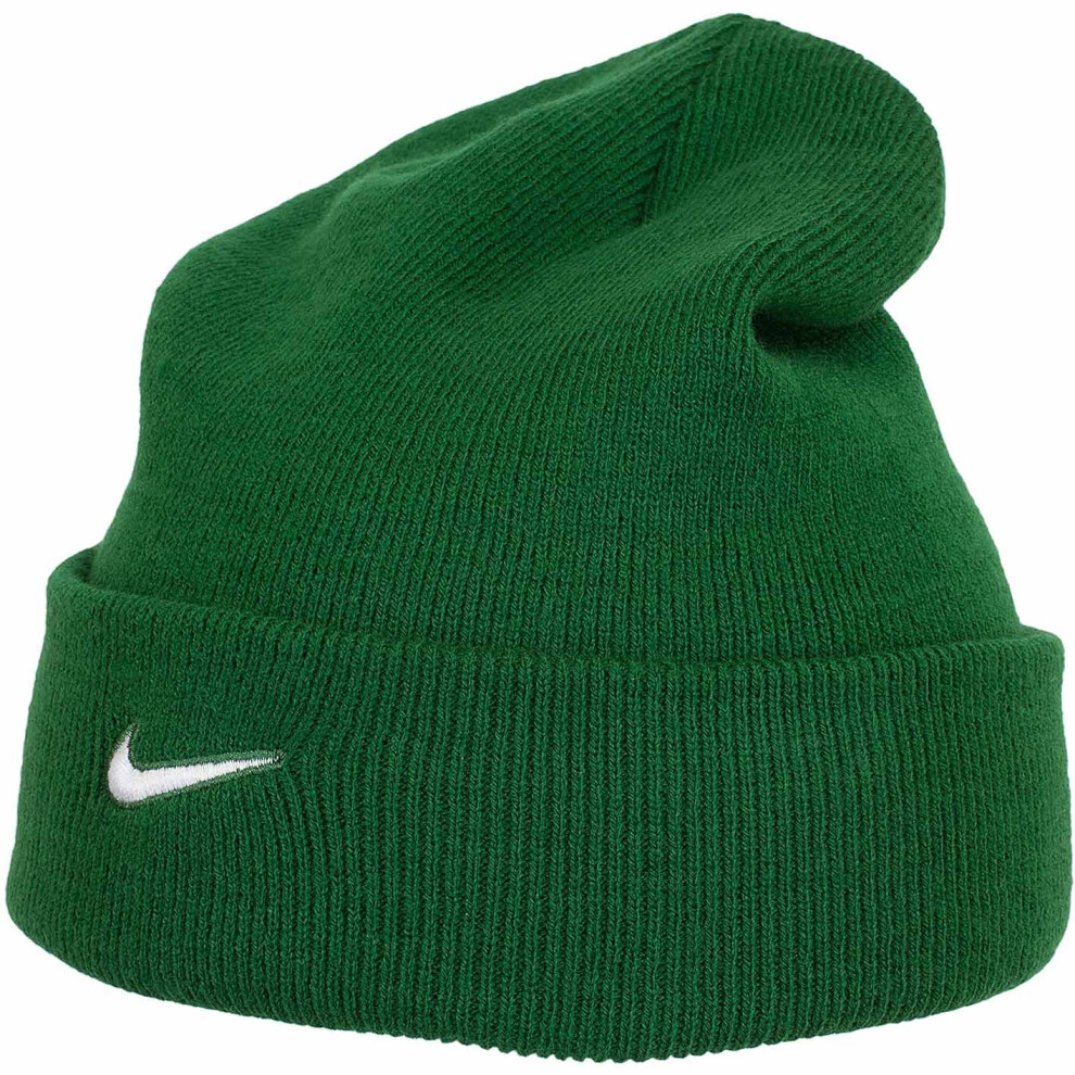 Nike Sideline Beanie Hat (Gorge Green/White)