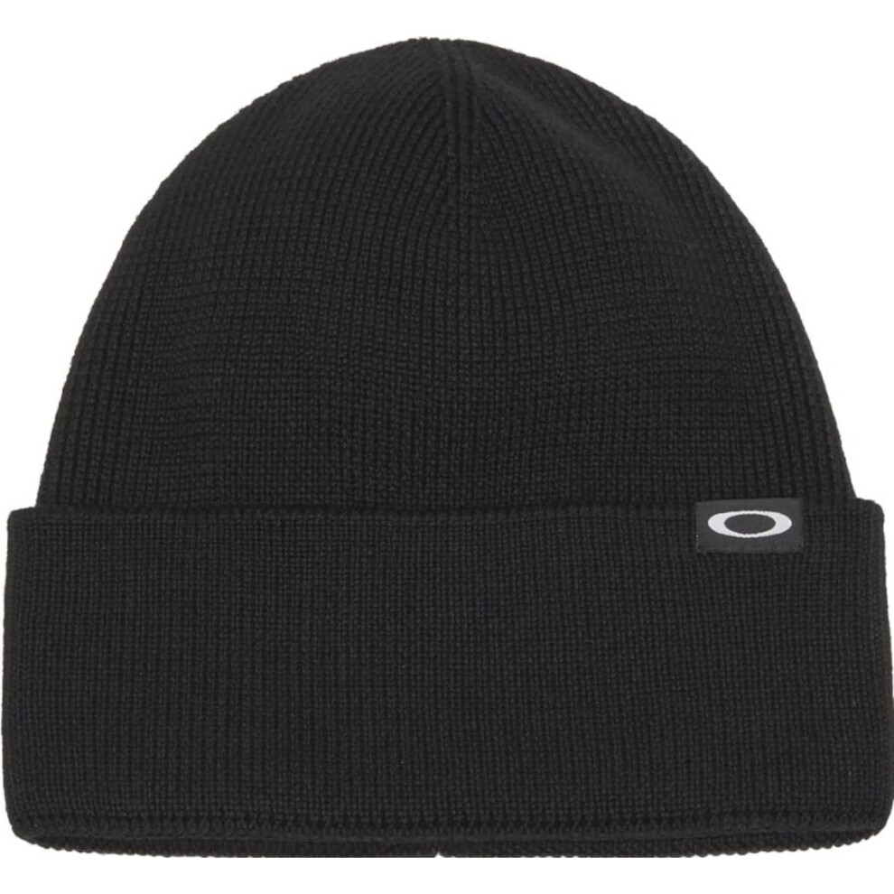 Oakley Men's Cuffed Ellipse RC Beanie  Blackout