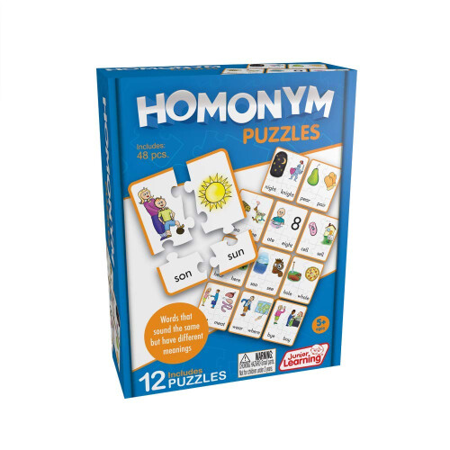 Junior Learning JL243 Homonym Pussel, Multi