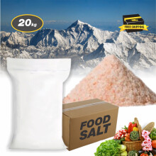 Himalayan Pink Food Salt Fine Grade Natural & Unrefined 20Kg