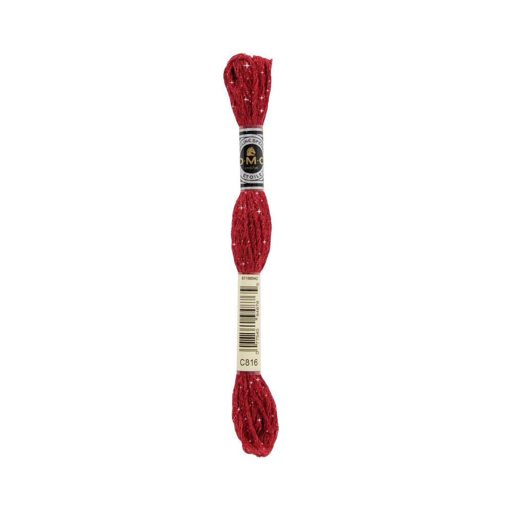 DMC CORPORATION DMC 6-Strand Etoile Floss 8.7yd-Garnet Embroidery Accessory