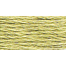 DMC 117-3013 Sextrådig Broderigarn, Ljus Khaki Grön, 8.7-Yard