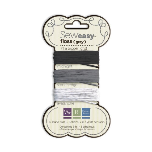 My R Memory Keepers Sew Easy Floss Grey