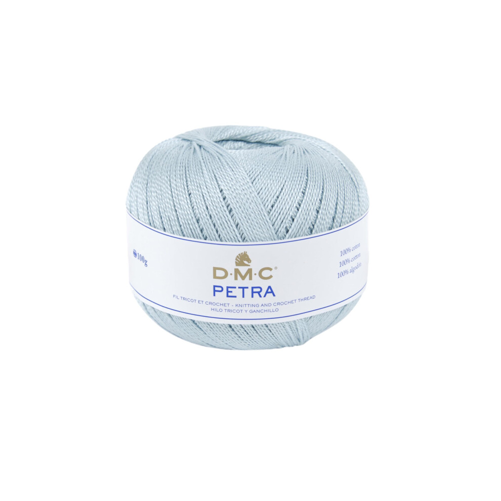 DMC Petra Crochet Cotton Thread - Size 5 (Light Blue 54518)