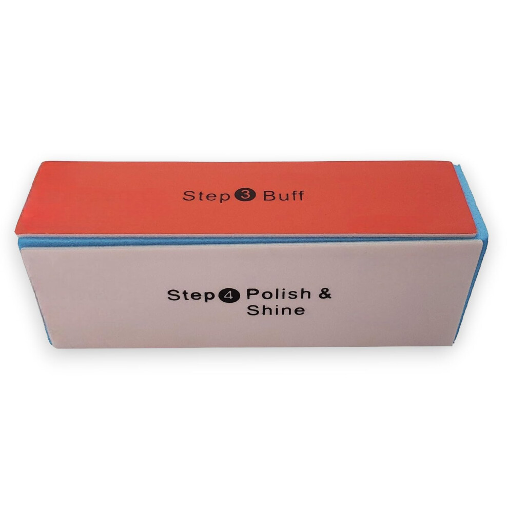 Bloc polissoir     ongles DreamCut 4 voies - Polissoir     ongles lavable en 4    tapes pour manucure et p   dicure professionnelles